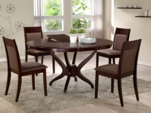 Круглый раскладной стол