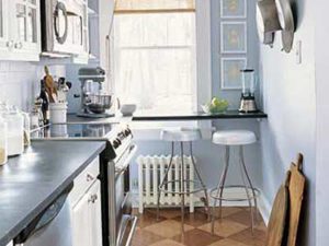 Модный стол подоконник для кухни