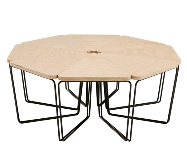 Необычный модульный стол