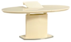 Обеденный стол в белом цвете