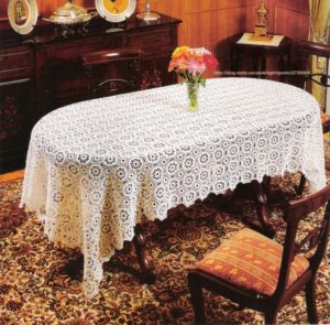 Скатерть как украшение стола