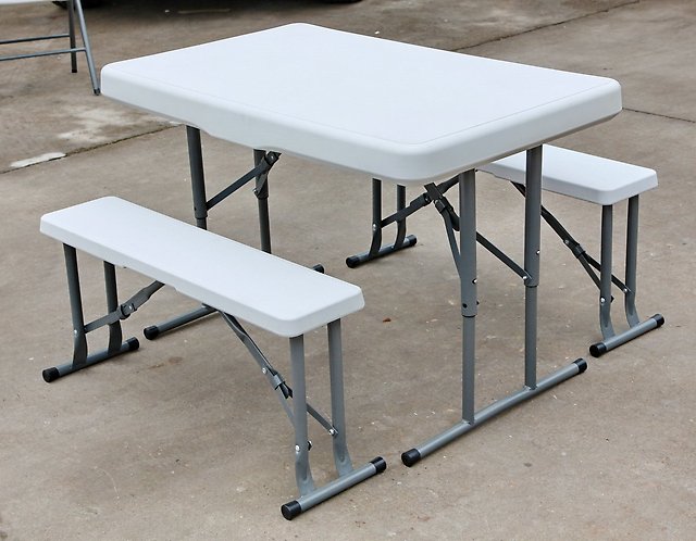 Складной пластиковый комплект