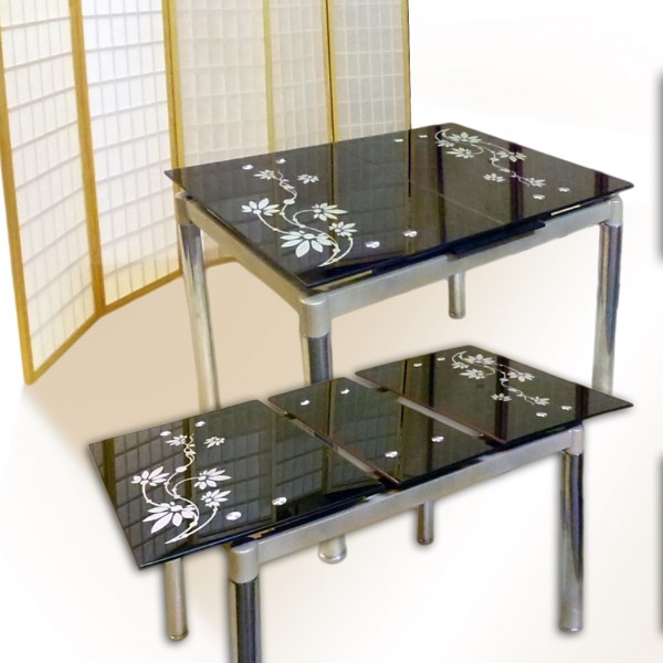 Составной журнальный столик с фотопечатью