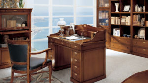 Стол для кабинета руководителя из массива дерева