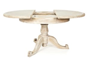 Стол из светлого дерева раскладной