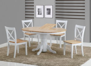 Стол обеденный круглый раскладной