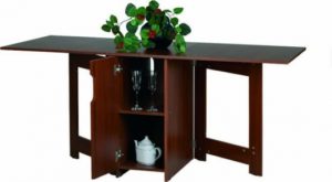 Стол тумба темный