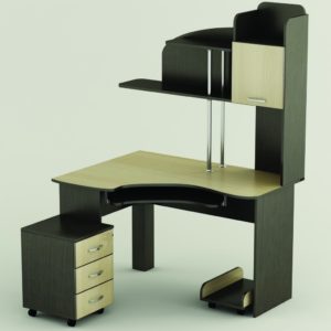 Угловая модель письменного стола