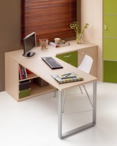 Угловой письменный подростковый стол