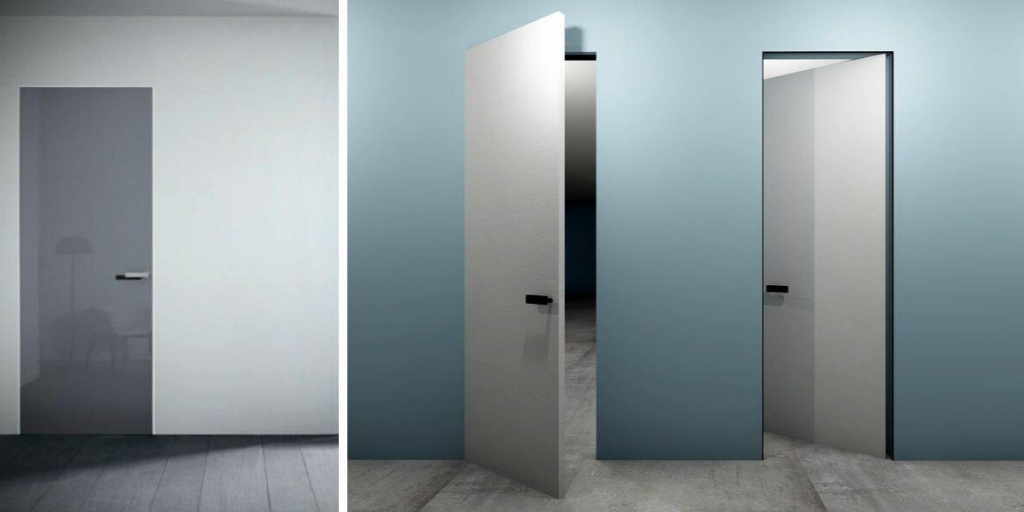 Основные разновидности и преимущества использования скрытых дверей